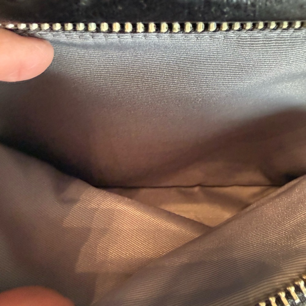 Coach 13623 Parker Black Signature C Optic Canvas Kiss Lock Shoulder Bag - Picture 9 of 11